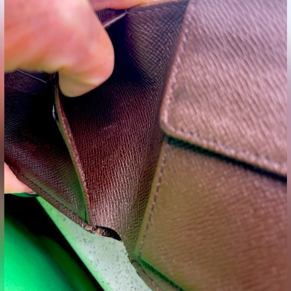 Louis Vuitton - Damier Ebene - Men’s / unisex bifold wallet - GUC - Picture 8 of 16